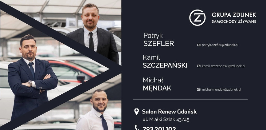 Dacia Duster cena 54900 przebieg: 40000, rok produkcji 2021 z Gdańsk małe 191